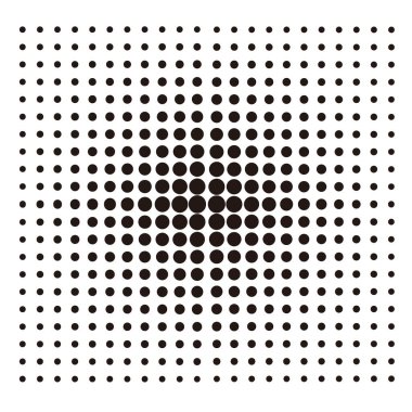 Geometrik öğelerle sorunsuz arka plan.