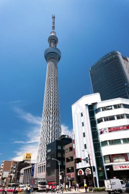 Tokyo, Japonya 'daki Skytree Kulesi