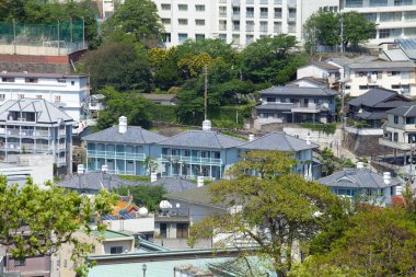 Higashiyamate Batı tarzı Konut ve Nagasaki, Japonya 'daki Oura Katolik Kilisesi