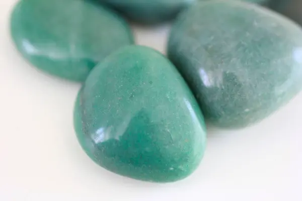 Piedras Minerales Colores Sobre Fondo Claro — Foto de Stock