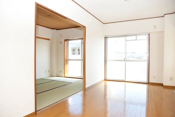 Small empty apartment interior. Minimalist design