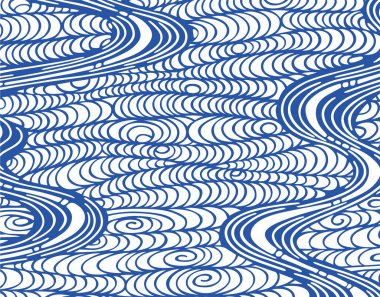 Dalgalı çizgilerle soyut arkaplan