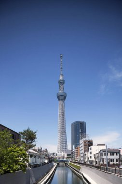 Tokyo, Japonya 'daki Skytree Kulesi