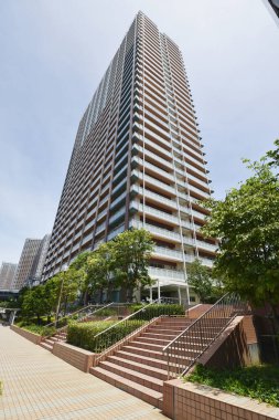 Kentsel zemin, modern şehir manzarası 