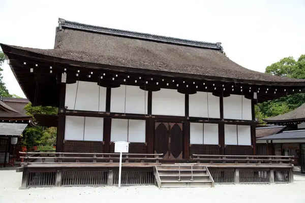 古代日本の寺院の風光明媚なショット — ストック写真