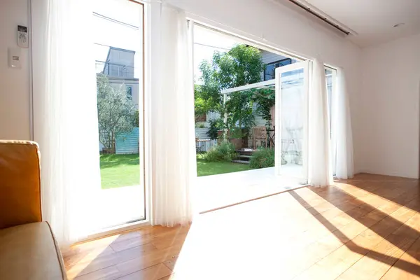interior shot of beautiful modern house with stylish design