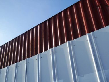 Endüstriyel metal konteyner dokusu, düşük açı