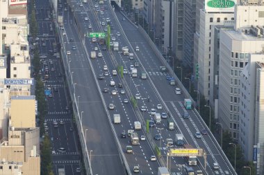 yol trafiği kentsel arka plan görüntüsü 