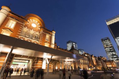 Modern şehir arkaplanı, şehir manzarası