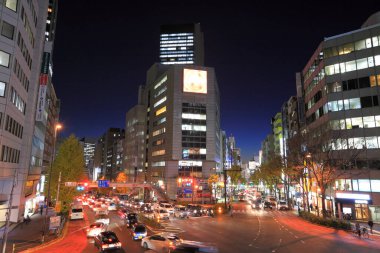 Modern şehir arkaplanı, şehir manzarası