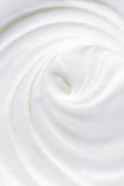 Crema Blanca Como Fondo Textura Cerca — Foto de Stock