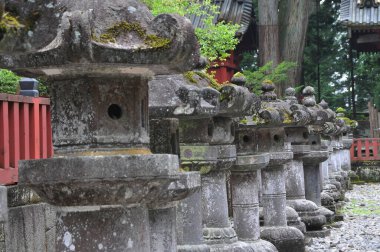 Japonya 'daki kutsal Buda' nın tapınağı.