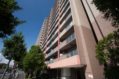 Modern şehir arkaplanı, şehir manzarası 