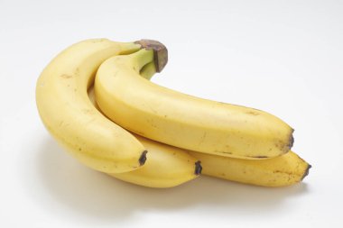 Beyaz arka planda muzlar, kapatın    