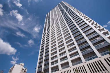 Modern şehir arkaplanı, şehir manzarası 