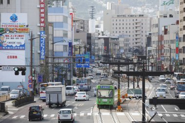 Şehir mimarisi kentsel arka plan görüntüsü 