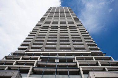 Modern şehir arkaplanı, şehir manzarası 