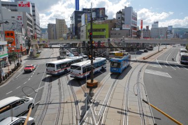 Şehir mimarisi kentsel arka plan görüntüsü 