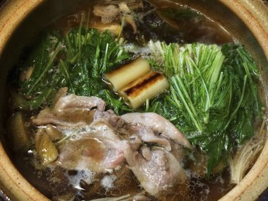 Japon mutfağı - sebzeli sıcak çorba