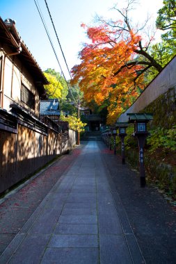 Evler ve mimari görünüm, Çin banliyöleri arka plan 