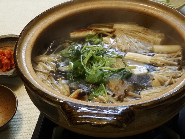 Japon mutfağı - mantarlı sıcak çorba