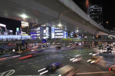 Modern şehir arkaplanı, şehir manzarası