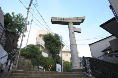 Gündüz kent manzarası Japonya 'nın tasarım yeniliklerini gösteriyor.