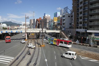 Şehir mimarisi kentsel arka plan görüntüsü 