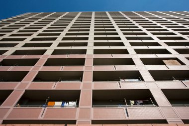 Modern şehir arkaplanı, şehir manzarası 