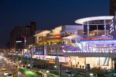 Modern şehir arkaplanı, şehir manzarası