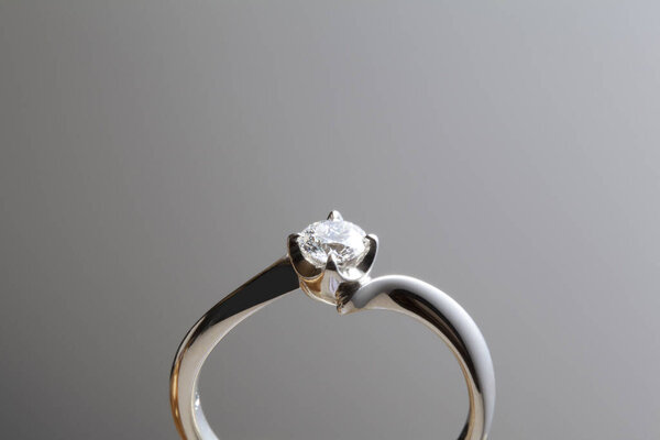diamond jewelry, luxury diamond ring and fashion jewelry, close-up                