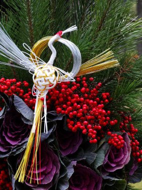 Güzel el yapımı dekorasyonun yakın plan görüntüsü