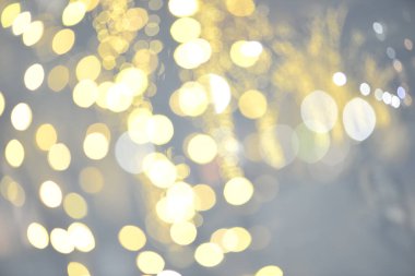 Yılbaşı geçmişi. soyut bulanık ışıklar.