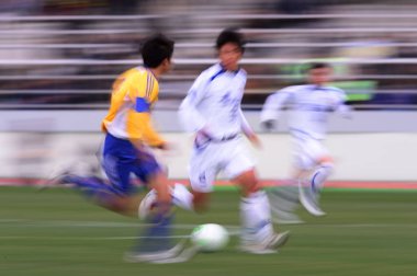 Futbolcu iş başında