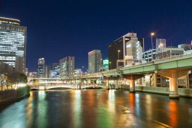 Modern şehir arkaplanı, şehir manzarası