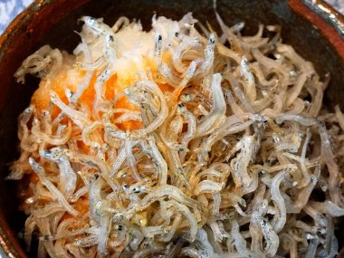 Lezzetli Asya yemekleri. Yakın çekim.