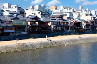 şehir geçmişi, Çin 'de küçük bir kasabanın mimarisi.