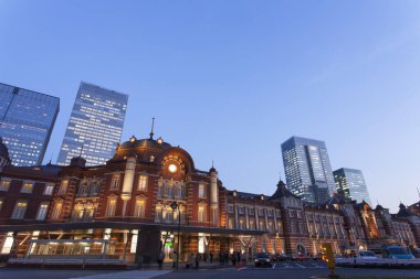 Modern şehir arkaplanı, şehir manzarası