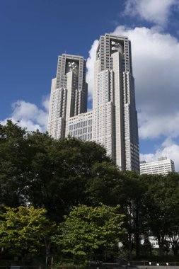 Modern şehir arkaplanı, şehir manzarası