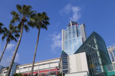 Modern şehir arkaplanı, şehir manzarası