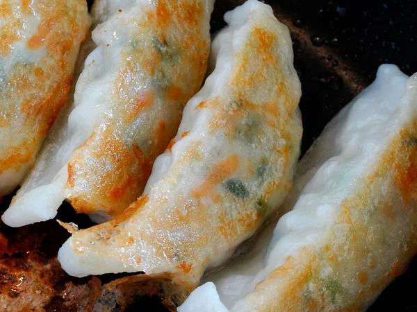 Albóndigas Gyoza Tradicionales Comida China —  Fotos de Stock