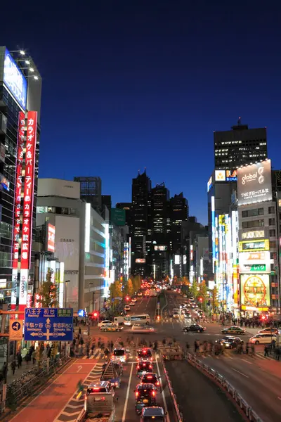 Moderne Stadsgezicht Met Gebouwen Mensen Tokio Japan — Stockfoto