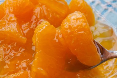 Reçelli karamelli mandalina.