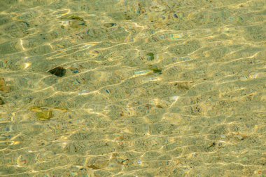 Su yüzeyinin soyut doku arkaplanı     