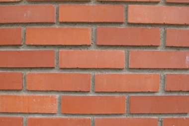 Kırmızı tuğla duvar dokusu