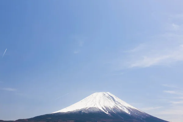 Berg Fuji Bedekt Met Sneeuw — Stockfoto