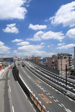 Tokyo şehrinde trafik 