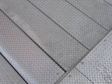 Bir deseni olan metal desen