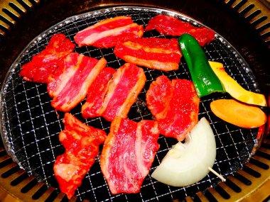 Geleneksel Japon mutfağı yakın çekim görüntüsü