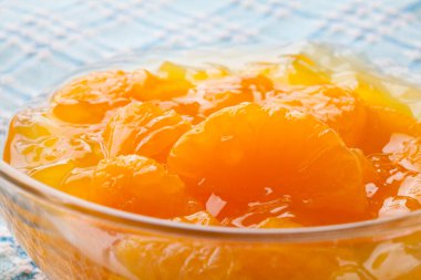 Reçelli karamelli mandalina.